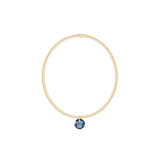 Classic Gold 2mm and 3mm Bracelet Reflection Small Charm