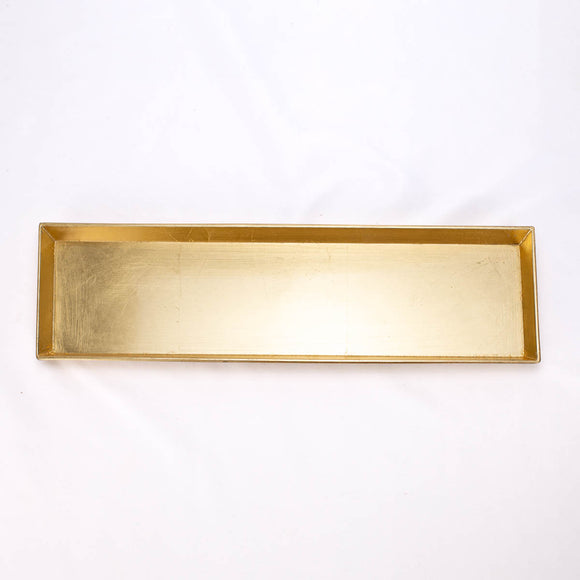 Rhodes Tray Gold 17x5x0.75