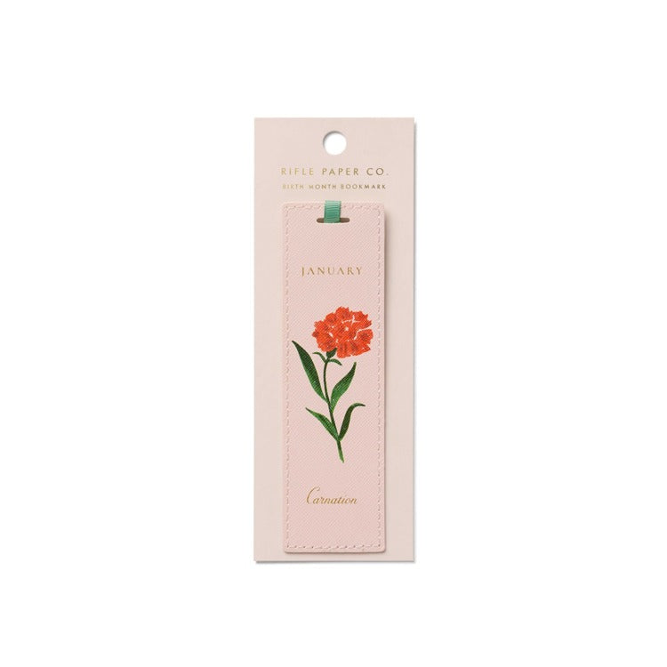 Birth Month Bookmark - January