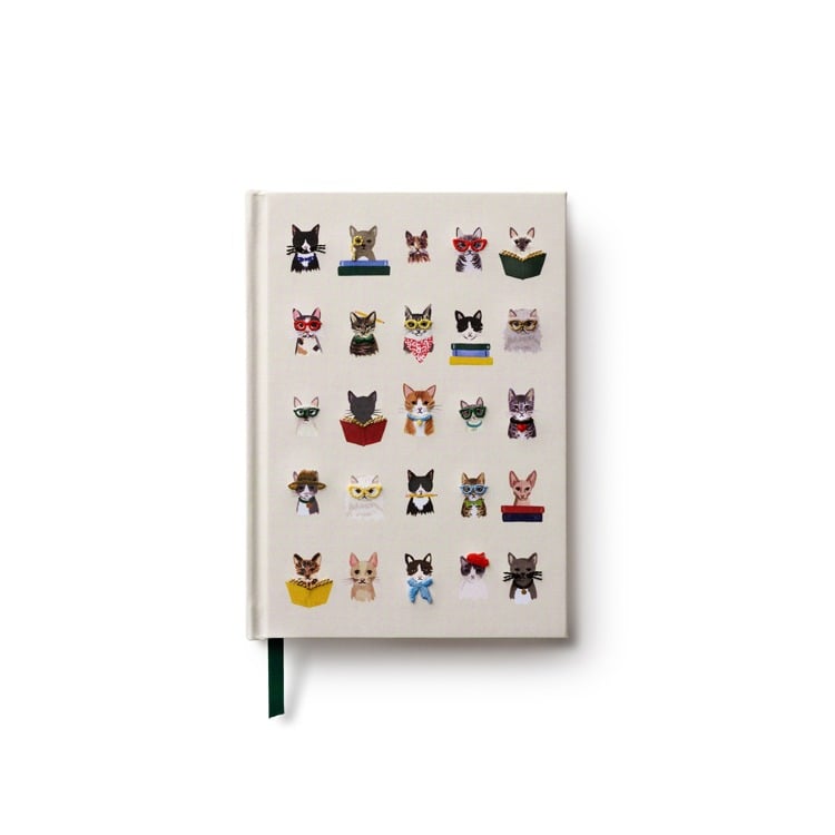 Studious Dogs Embroidered Journal