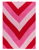 Rowan Chevron Throw, Pink