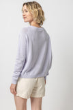 Saddle Sleeve Pullover Sweater