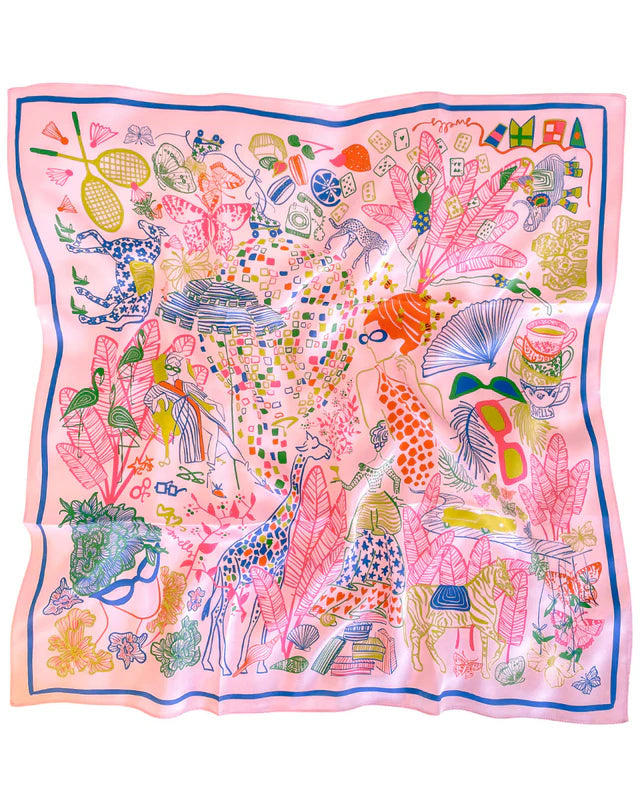 Saint Tropez Scarf | Pink