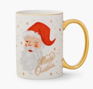 Winking Santa Claus Mug