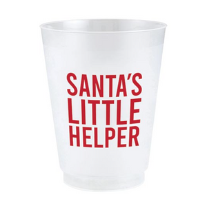 Frost Cup- Santa's Helper- Set of 8