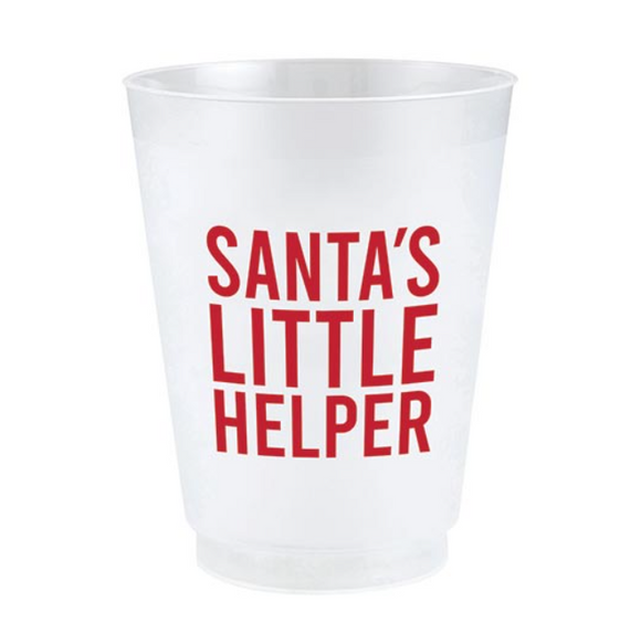 Frost Cup- Santa's Helper- Set of 8