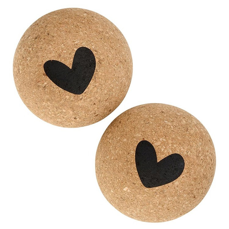 Set Of 2 Cork Massage Balls