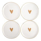ApptzrPlates-Heart-Set Of 4