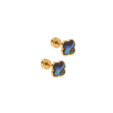 Screwback Stud Earrings | Midnight Clover