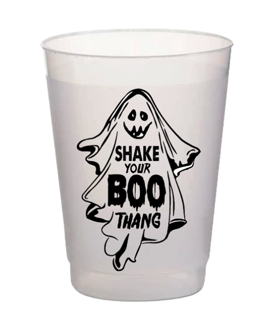 Frost Flex Cups- (Package of 8) Black Shake Your Boo Thang