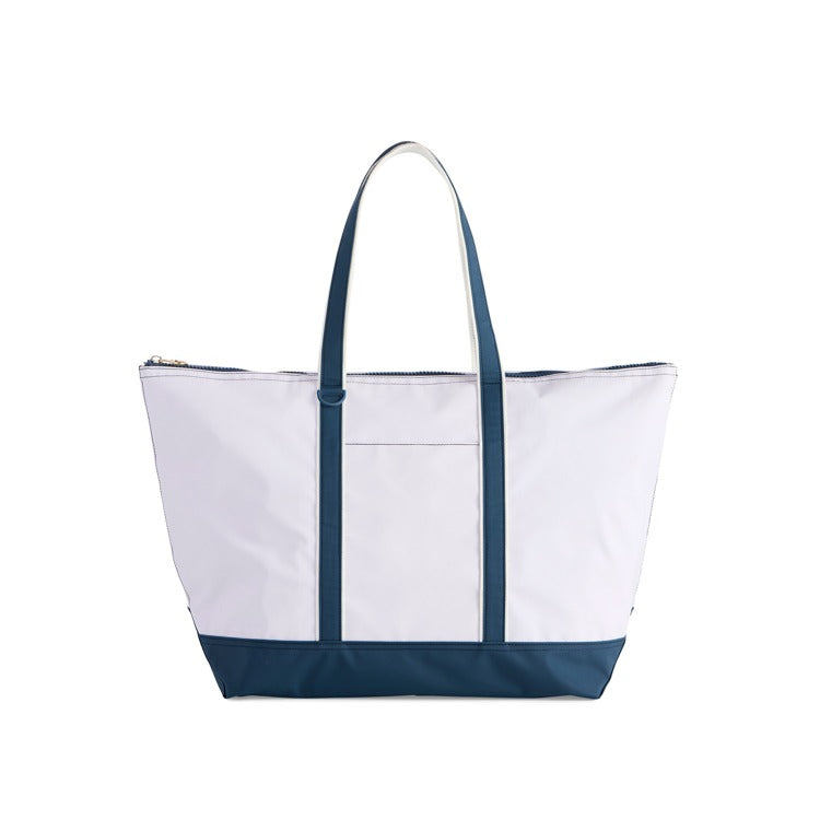 PORT WATER RESISTANT TOTE,WHITE