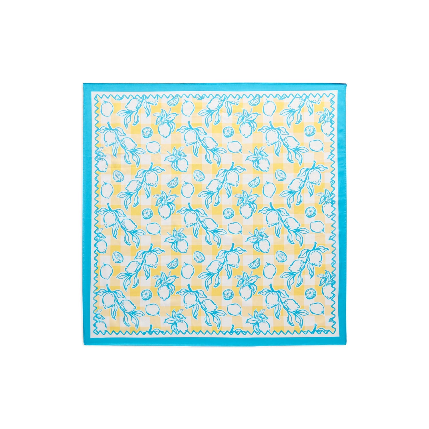 LEMON SCARF,YELLOW