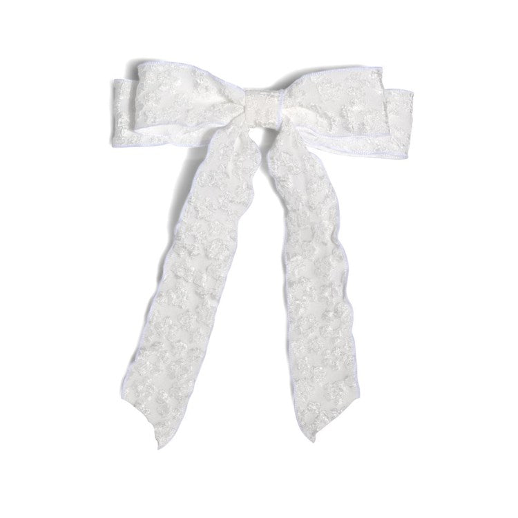 TEXTURED BOW CLIP