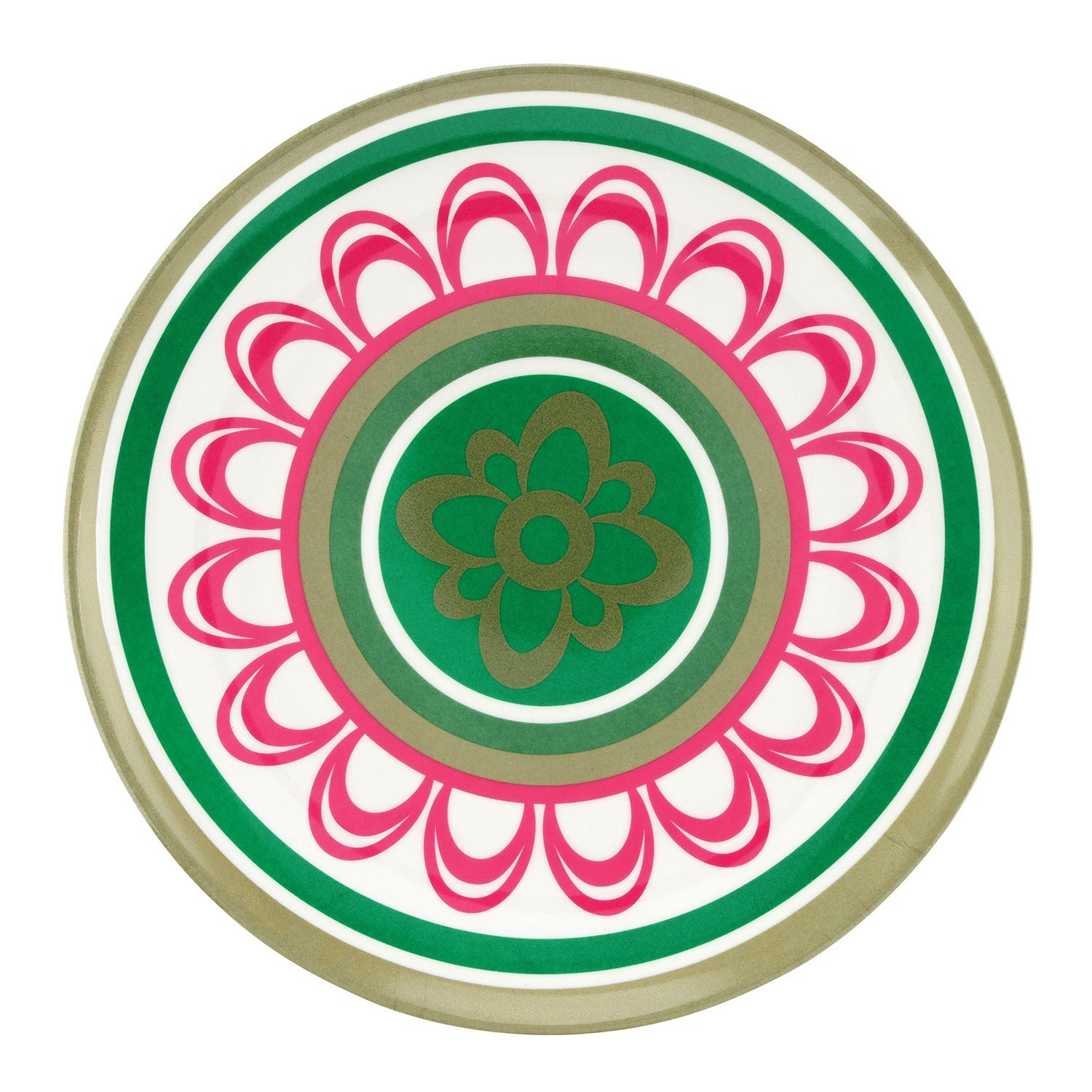 Melamine Plate - Mahjong 4ct