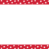 Label- Small Dots Red