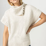 Snap Neck Poncho
