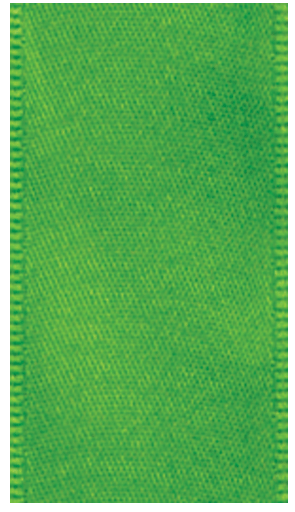 Solid Satin Narrow Ribbon | Green