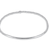 Classic Sterling 2mm Bead Bracelet - Bliss Bar Sterling