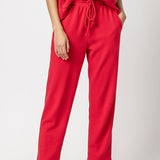 Straight Leg Waffle Pant