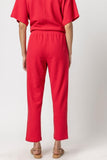 Straight Leg Waffle Pant