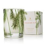 Frasier Fir Votive Candle  Pine Needle Design