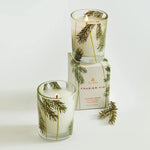 Frasier Fir Votive Candle  Pine Needle Design