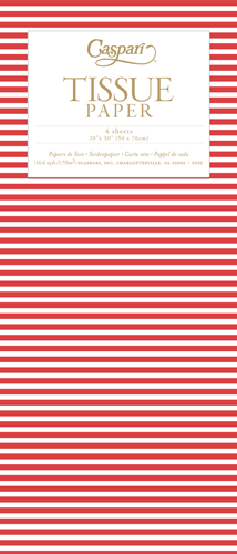 Tissue Paper | Mini Stripe Red