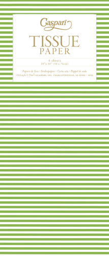 Tissue Paper | Mini Stripe Green