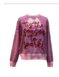 Tis the Season to sparkle Pink full sequin