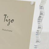 Lucite 4x6 Frame | Clear Weave