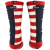 CozyChic Team USA Stars and Strips Socks | Indigo Multi