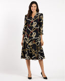 Maggie Dress | Ribbons and Chains Black