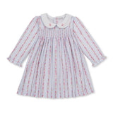 Rose Renaissance Smocked Dress