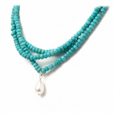 Triple Layer Baroque Chain Necklace