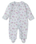 Bunny Blossoms Footie w/Zip