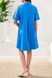 Button Front Placket Dress | Royal