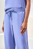 Barrel Crop Jogger with Pockets | Baja Blue