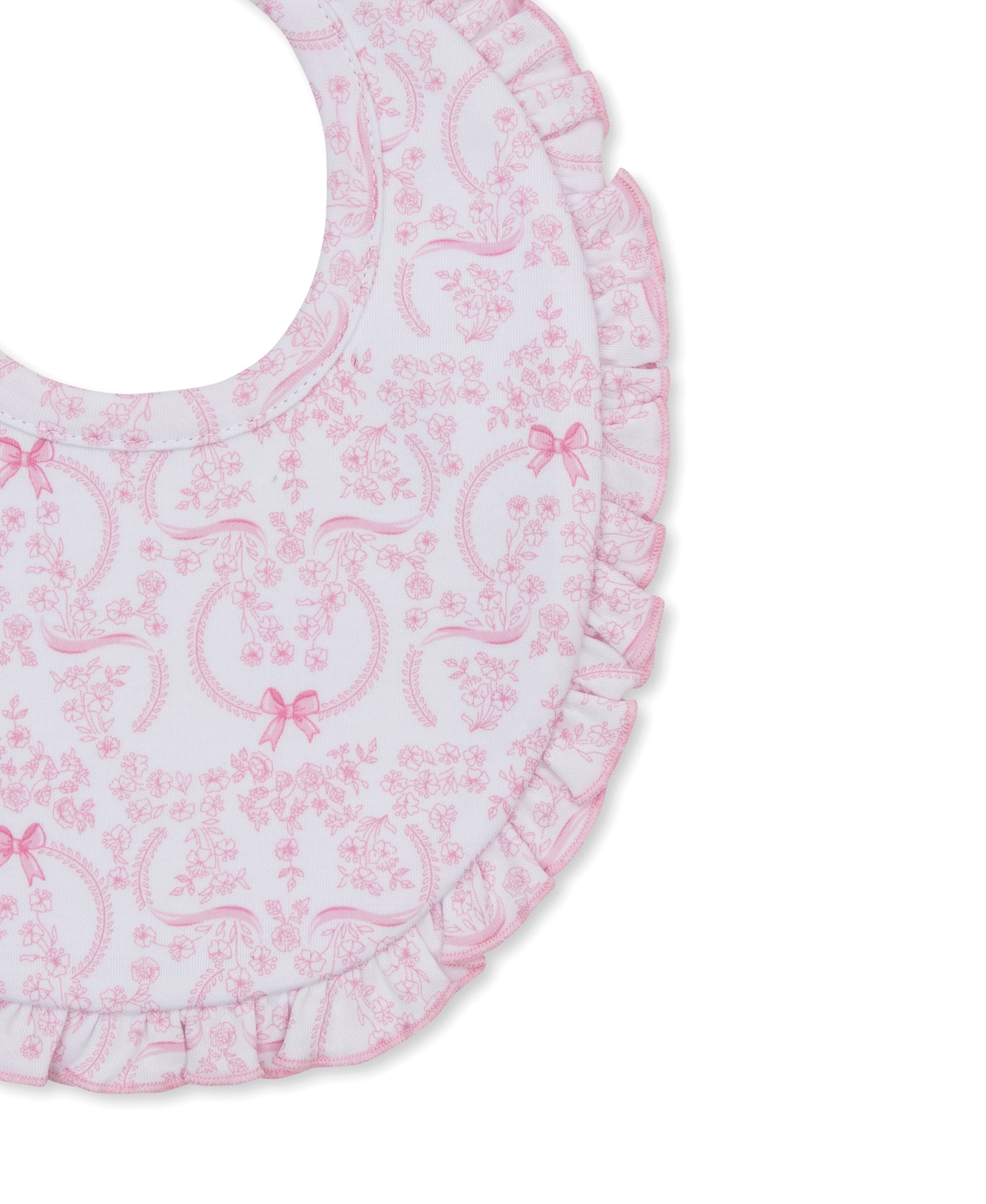 Baby Bib | Delicate Blooming Bows