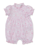 Short Playsuit | Delicate Blooming Bows