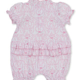 Short Playsuit | Delicate Blooming Bows