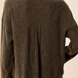 Long Sleeve Top with Pockets | Basil
