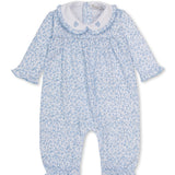 Printed Playsuit with Embroidery | Fall Blooms