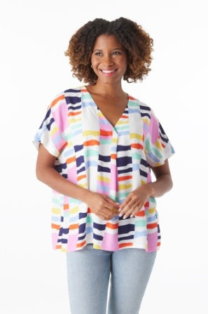 Martha Tunic Chappy Stripe