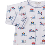 Printed Convertible Baby Gown | Toot Toot