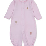 Printed Convertible Baby Gown | Teddy Bear Club