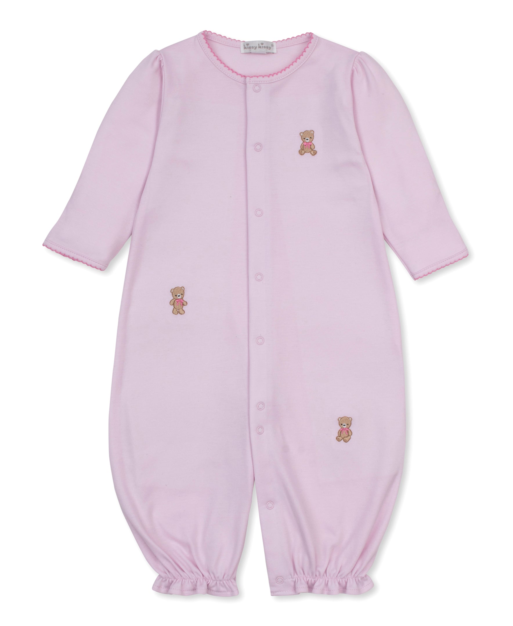 Printed Convertible Baby Gown | Teddy Bear Club
