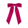 Velvet Bow Clip | Pink