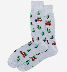 Christmas Wagon Socks