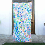 Mermaid Lagoon Beach Towel Light Pink/Aruba Blue/Lapis 34x70