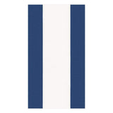 Bandol Stripe Navy Guest Towel